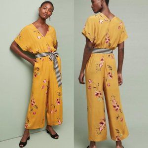 Anthropologie Corey Lynn Calter Floral Jumpsuit